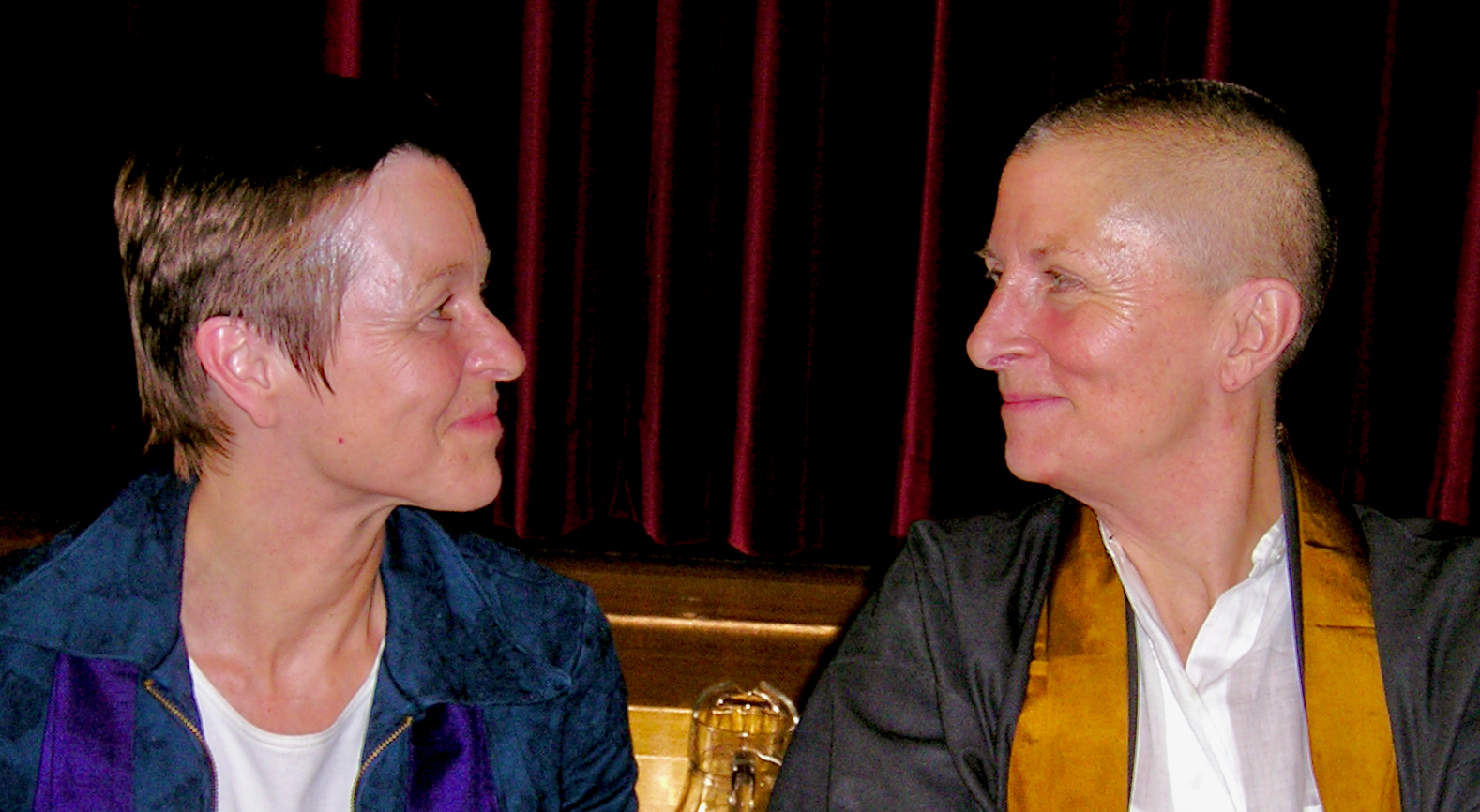 Kaigetsu Sensei en Joan Halifax Roshi